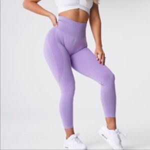 NVGTN Purple Contour Leggings
